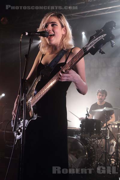 SUNFLOWER BEAN - 2018-04-09 - PARIS - Point Ephemere - 